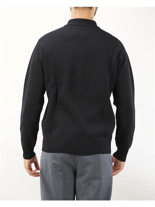 Knit polo shirt with zip Low Brand LOW BRAND | Sweater | L1MFW24256700D001